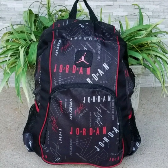 red and black jordan bookbag